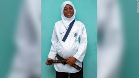 O sportivă însărcinată în luna a opta a câștigat medalia de aur la Taekwondo
